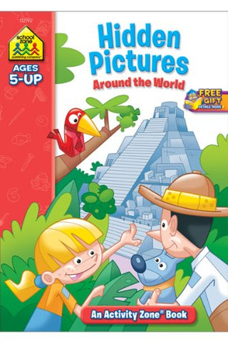 SCHOOL ZONE - Hidden Pictures Discovery Activity Zone Workbook