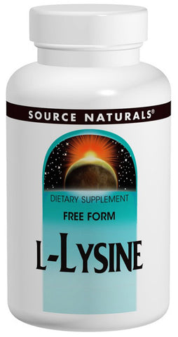 Source Naturals L Lysine 500 mg