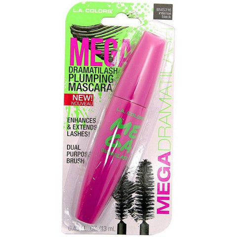 L.A. COLORS - Mega Dramatilash Plumping Mascara Intense Black