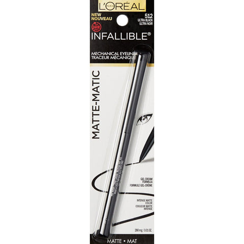 L'OREAL - Infallible Matte-Matic Mechanical Eyeliner 512 Black