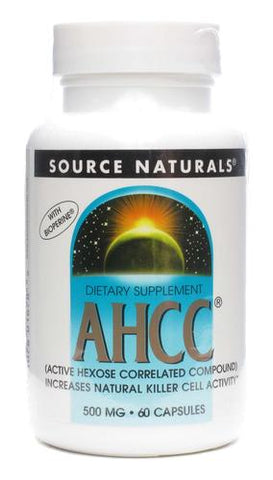 Source Naturals AHCC 500 mg with Bioperine