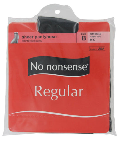 NO NONSENSE - Regular Pantyhose Off Black Size B