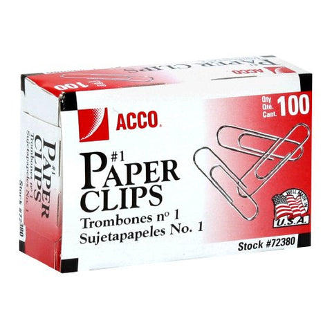 ACCO - Economy Paper Clips #1