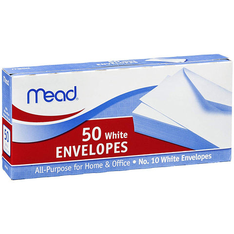 MEAD - #10 White Envelopes 4-1/8" x 9-1/2"