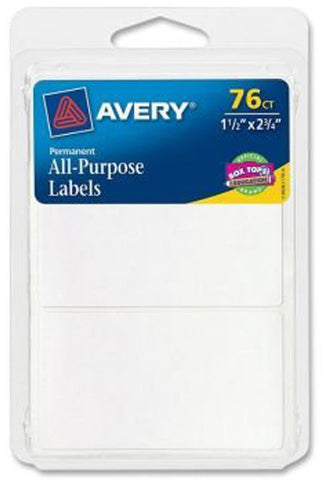 AVERY - All-Purpose Labels White