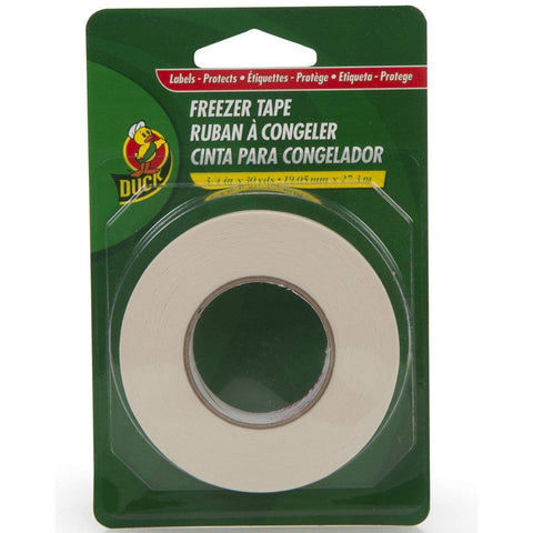 DUCK - Write-On Freezer Tape Single Roll White