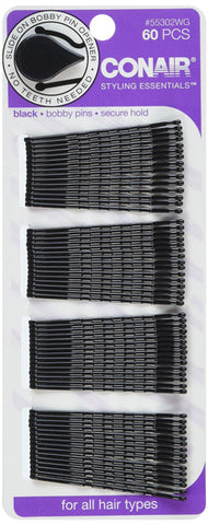 CONAIR - Styling Essentials Black Bobby Pins