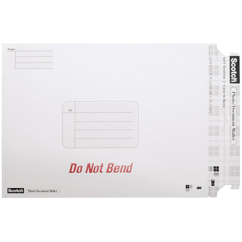 SCOTCH - Photo Document Mailer White