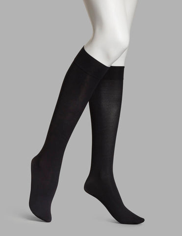 NO NONSENSE - Silky Opaque Trouser Socks Black Sizes 9-12