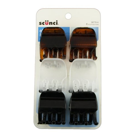 SCUNCI - Effortless Beauty Hair Clips Assorted