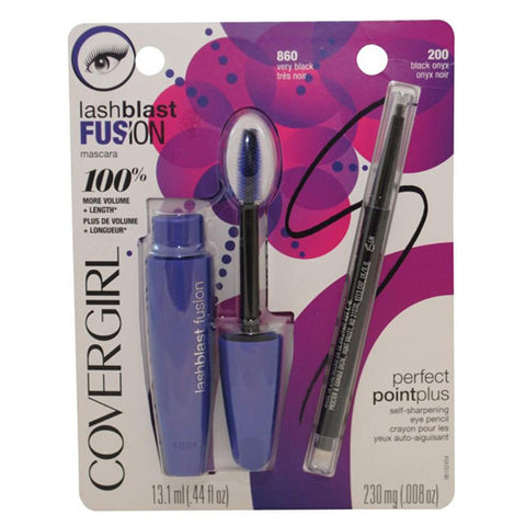 COVERGIRL - LashBlast Fusion Mascara + Perfect Point Plus Eye Pencil Very Black / Black Onyx