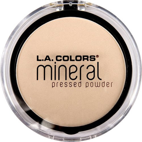 LA COLORS - Mineral Pressed Powder Soft Honey