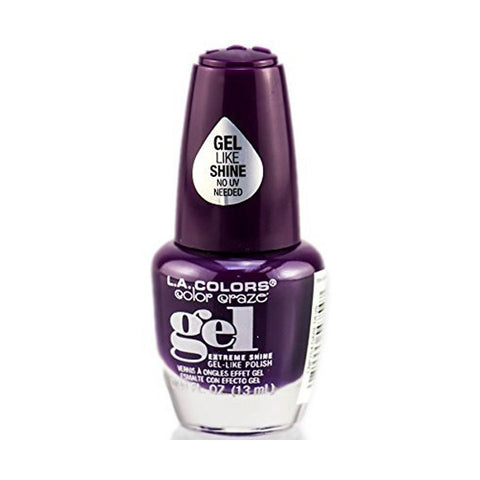 LA COLORS - Color Craze Extreme Shine Gel Polish Dare Devil