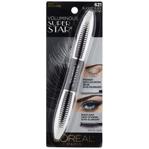 L'OREAL - Cosmetics Voluminous Superstar Mascara Blackest Black