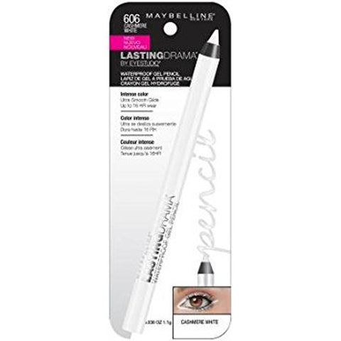 MAYBELLINE - Eye Studio Lasting Drama Waterproof Gel Pencil Cashmere White