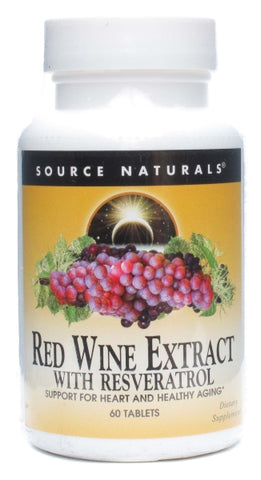 Source Naturals Red Wine Extract with Resveratrol