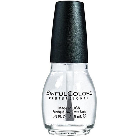 SINFUL - Nail Polish Enamel Clear Coat