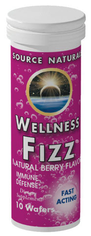 Source Naturals Wellness Fizz Fruit Wafers