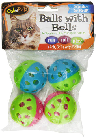 CAT PALS - Bow Wow Cat Ball with Bell