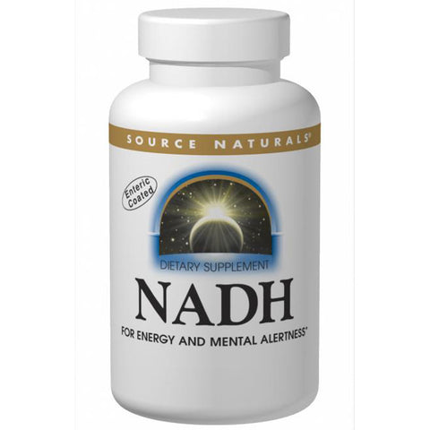 SOURCE NATURALS - NADH 10 mg Peppermint Lozenge