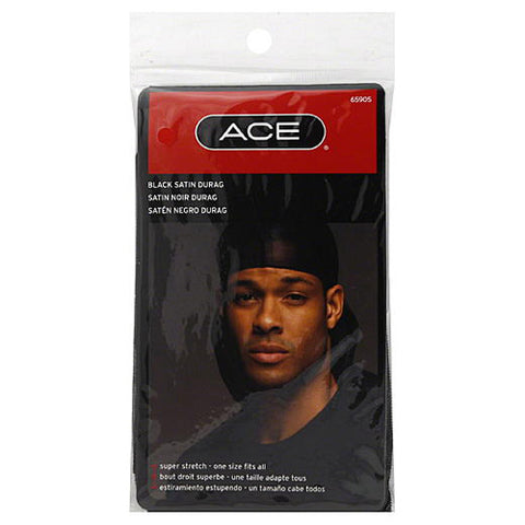 ACE - Durag Bandana Ethnic Nylon Black