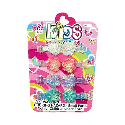 SHALOM - Kids Bundle O' Braids Salon Clips with Sequin Flower