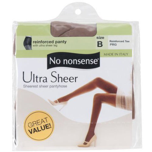 NO NONSENSE - Womens Ultra Sheer Regular Pantyhose Off Black Size B -  1-Pack – Vitamin Grocer Canada
