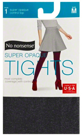 NO NONSENSE - Super Opaque Tight Graphite Heather Med