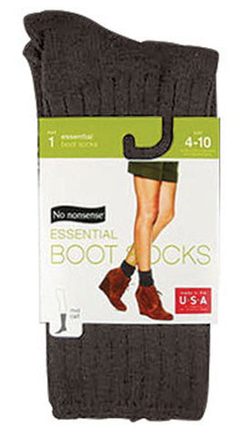 NO NONSENSE - Essential Boot Socks Espresso