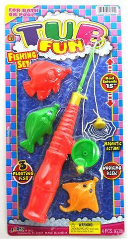 JA-RU - Tub Fun Fishing Set 6"x12"