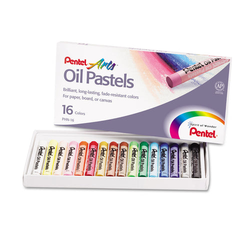 PENTEL ARTS - Oil Pastel Set With Carrying Case Assorted