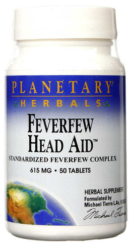 Planetary Herbals Feverfew Head Aid