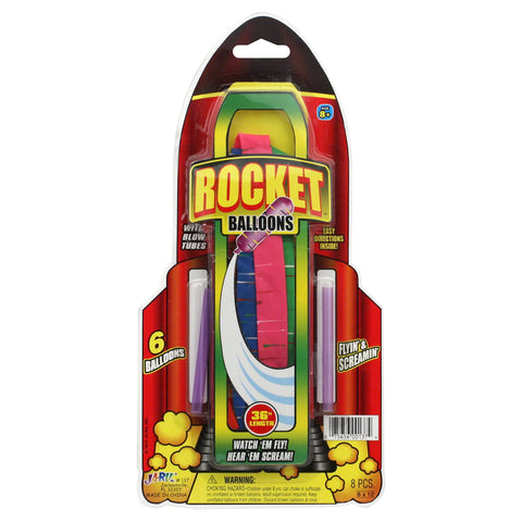 JA-RU - Assorted Rocket Ballon Set 36" Long