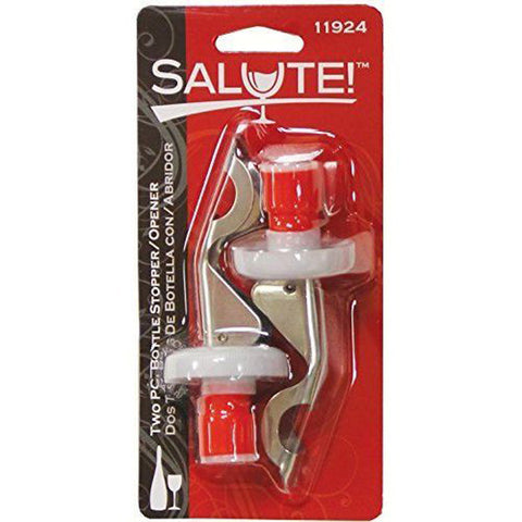 SALUTE! - Bottle Stopper & Opener