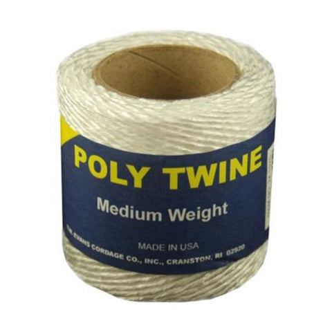 T.W. EVANS - Poly Twine White