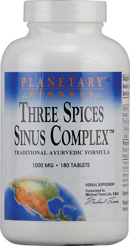 Planetary Herbals Three Spices Sinus Complex