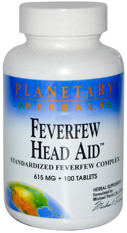 Planetary Herbals Feverfew Head Aid