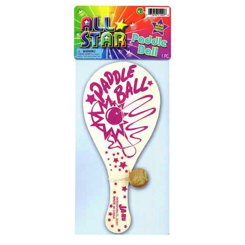 JA-RU - All Star Wood Paddle Ball