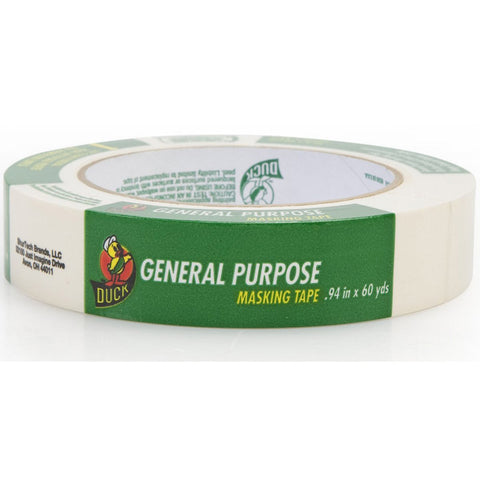 DUCK - General Purpose Masking Tape Single Roll Beige