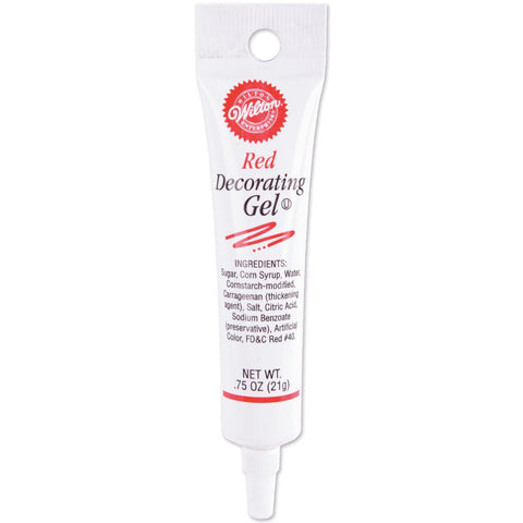 WILTON - Red Decorating Gel Tube