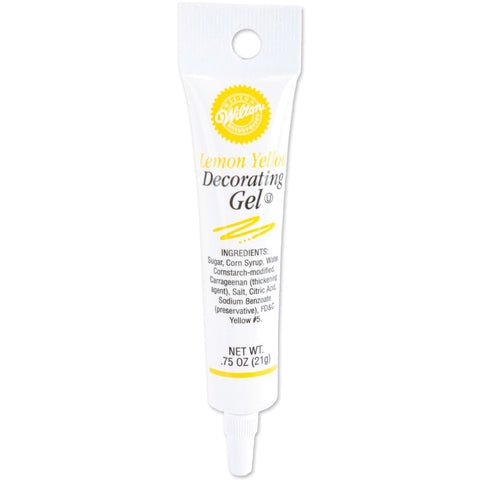 WILTON - Lemon Yellow Decorating Gel Tube