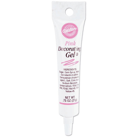 WILTON - Pink Decorating Gel Tube