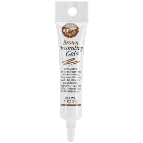 WILTON - Brown Decorating Gel Tube