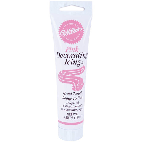 WILTON - Pink Decorating Icing Tube