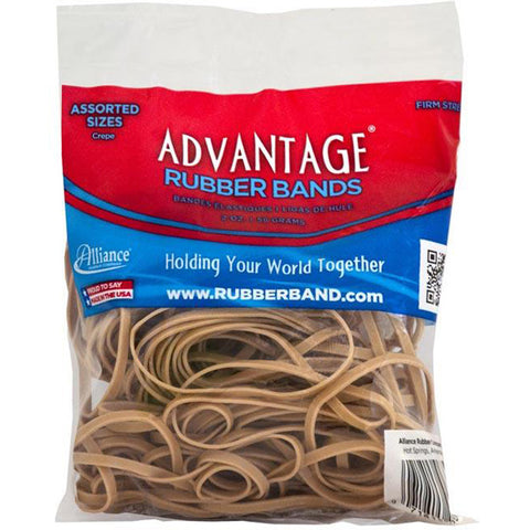 ALLIANCE - Advantage Rubber Bands Assorted