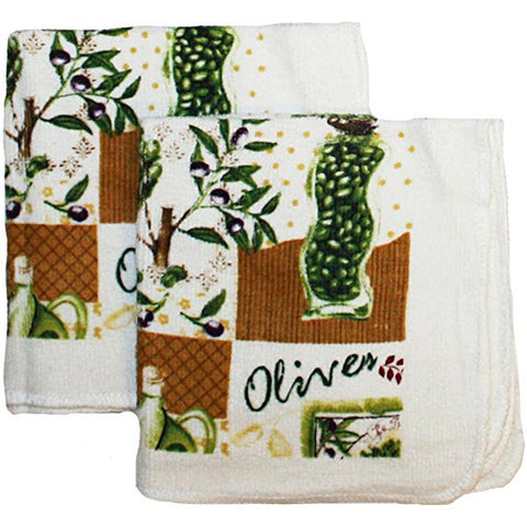 J & M - Dishcloth Olives