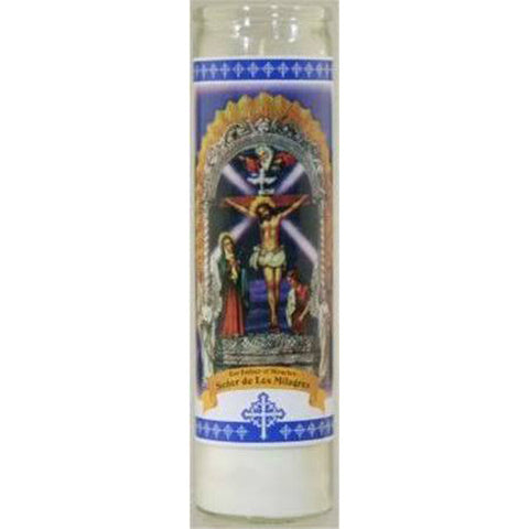 STAR CANDLE - Religious Candle, Our Father Miracle