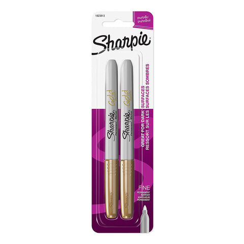 SHARPIE - Fine Point Metallic Permanent Marker Gold