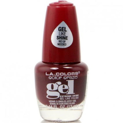 L.A. COLORS - Color Craze Extreme Shine Gel Nail Polish Vampy