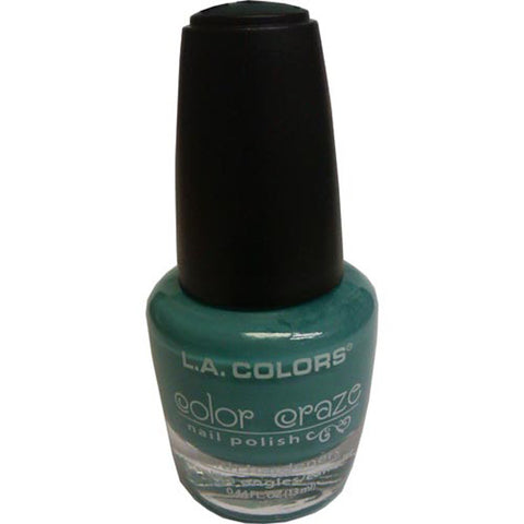 L.A. COLORS - Color Craze Nail Polish, Sea Foam